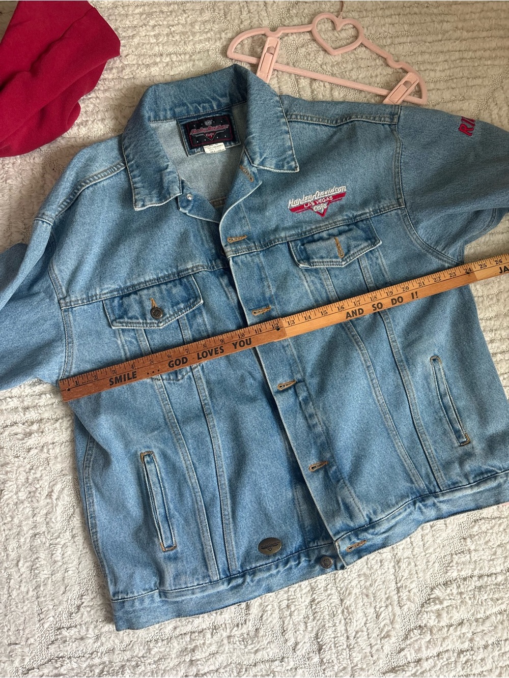 Harley Davidson vintage Denim Jacket - Picture 7 of 8